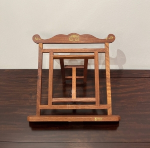 经书架 高棉花梨